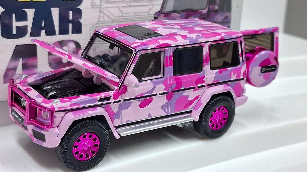 Mercedes Benz - AMG G63 | Pink camouflage 1:64 ERA CAR