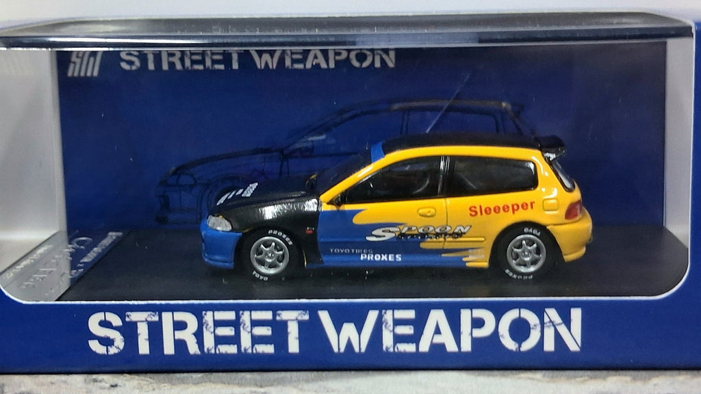 Limited edition Honda Civic - EG6 | Spoon Sports 1:64 STREET WEAPON