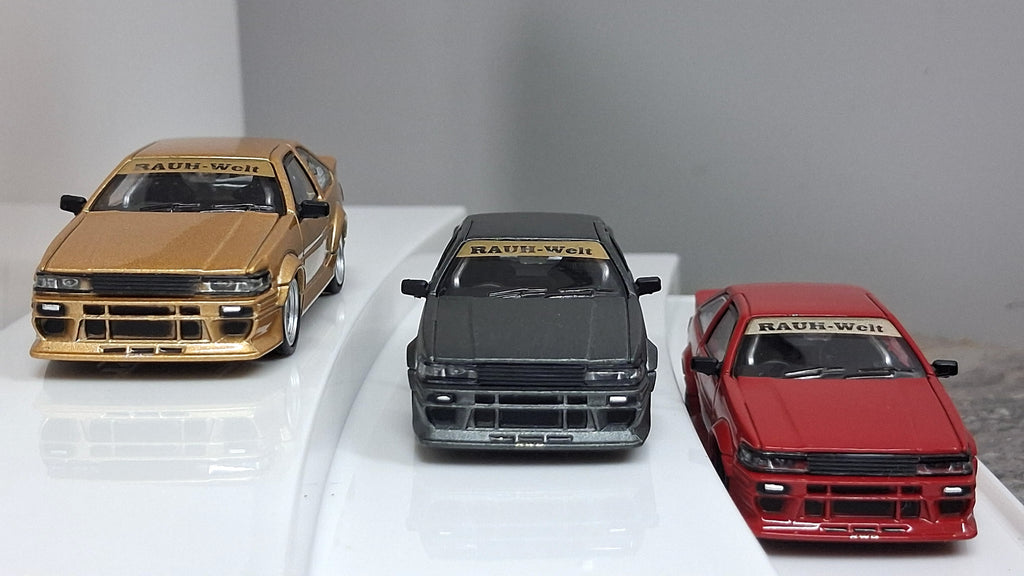 Toyota Corolla AE86 Levin GT-APEX | RWB 1:64 DIECASTTEAM
