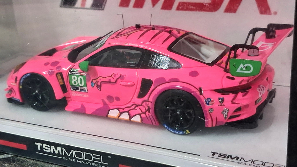 Porsche 911 GT3 Rawr -ROXY #80 | 2023 IMSA Michelin GT Challenge 1:43 TSM.