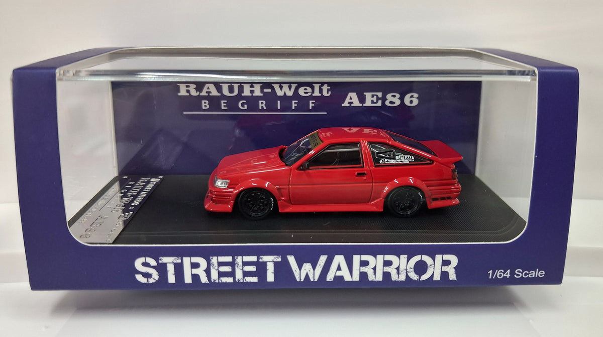Limited Edition Toyota Corolla AE68 Levin | RWB 1:64 STREET WARRIOR