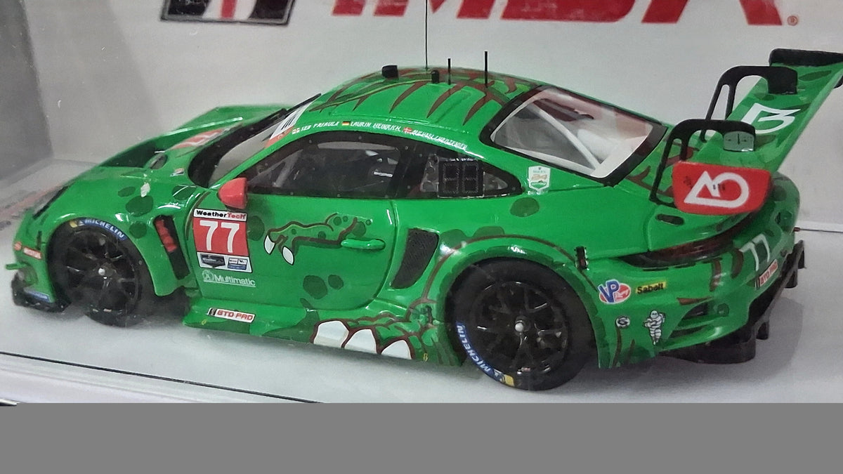 Limited Edition Porsche 911 GT3 Rawr - "REXY" #77 | 2024 IMSA - Daytona 1:43 TSM