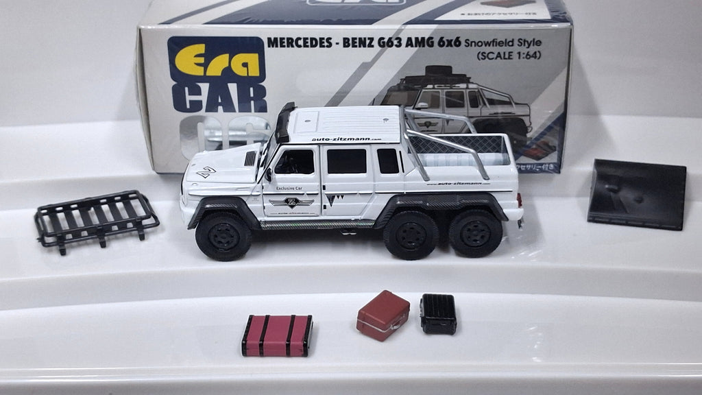 Mercedes Benz - G63 AMG | 6×6 snowfield style 1:64 ERA CAR