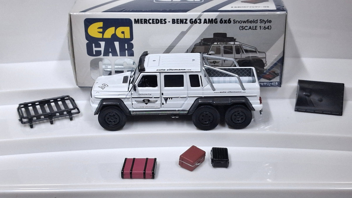 Mercedes Benz - G63 AMG | 6×6 snowfield style 1:64 ERA CAR