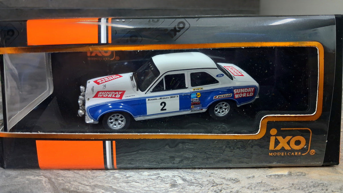 Ford Escort mk1 - Rs1600 #2 | 1975 Circuit of Ireland WINNER 1:43 IXO