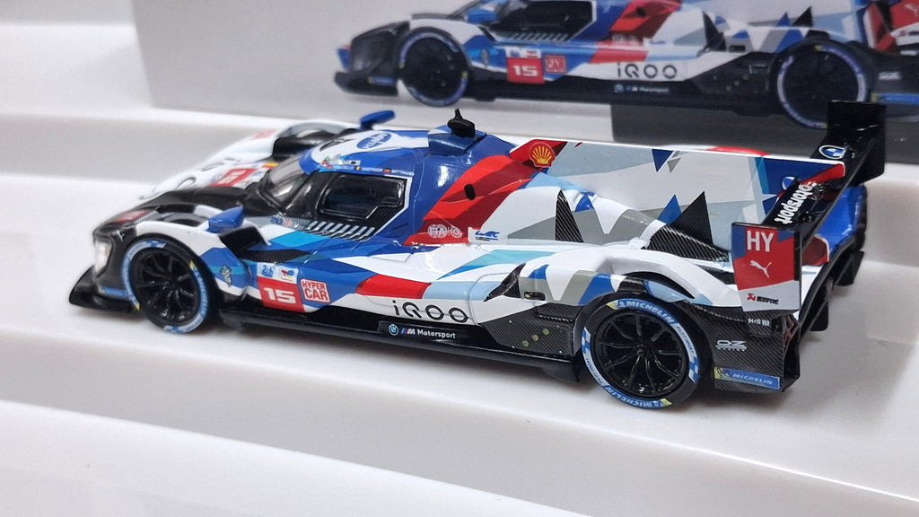 BMW M Hybrid V8 - Hypercar #15 | 2024 FIA WEC - Le Mans 24Hr 1:64 MINI GT