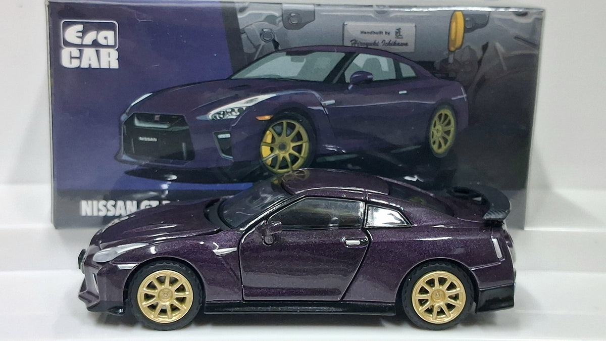 Nissan GTR R35 - T-spec 2022 | Midnight Purple 1:64 ERA CAR